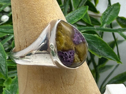 Atlantisite Serenity Ring, size 9 Crystal Wellness