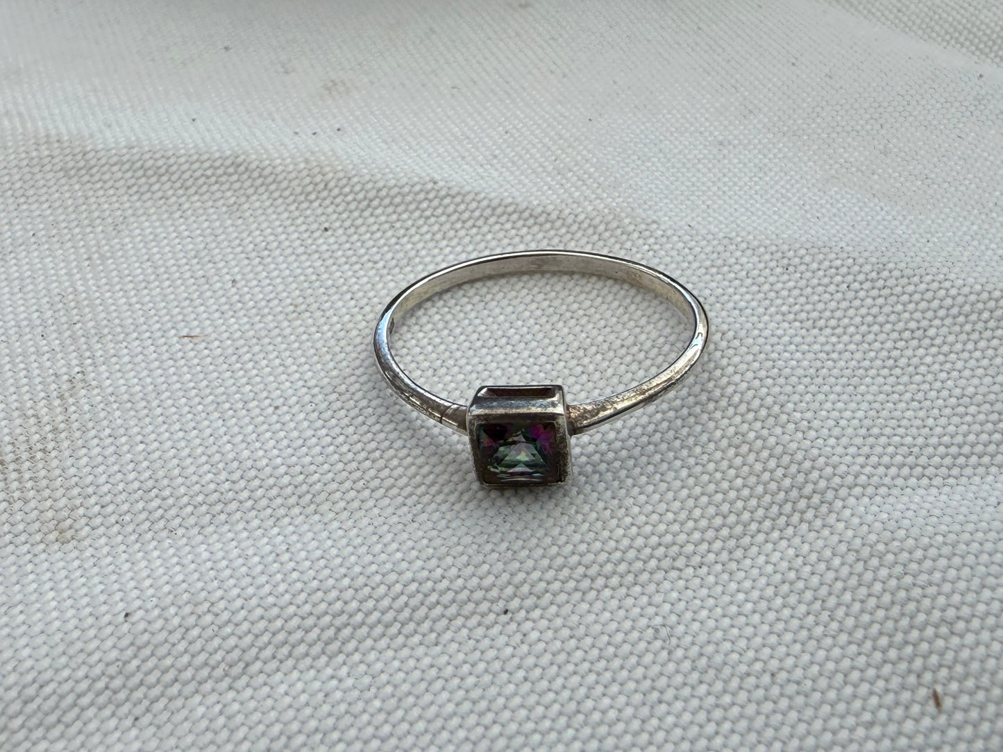 ✨ Mystic Topaz Ring — Jewel of Transformation, size 7 Crystal Wellness