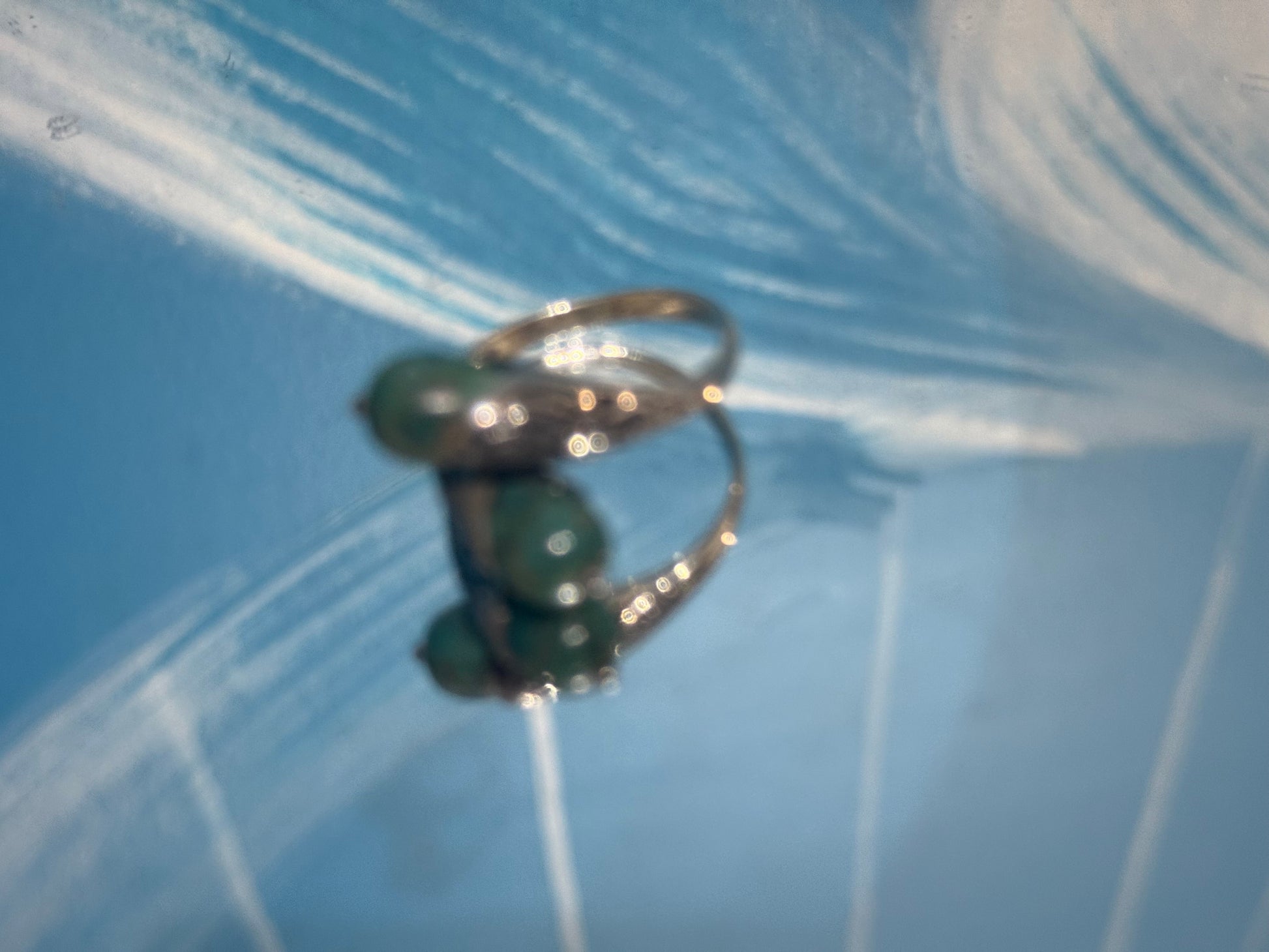 Turquoise Silver Ring — The Stone of Protection & Truth, size 7 Crystal Wellness