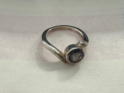 Labradorite Ring – Stone of Magic, Intuition & Transformation, size 5 Crystal Wellness