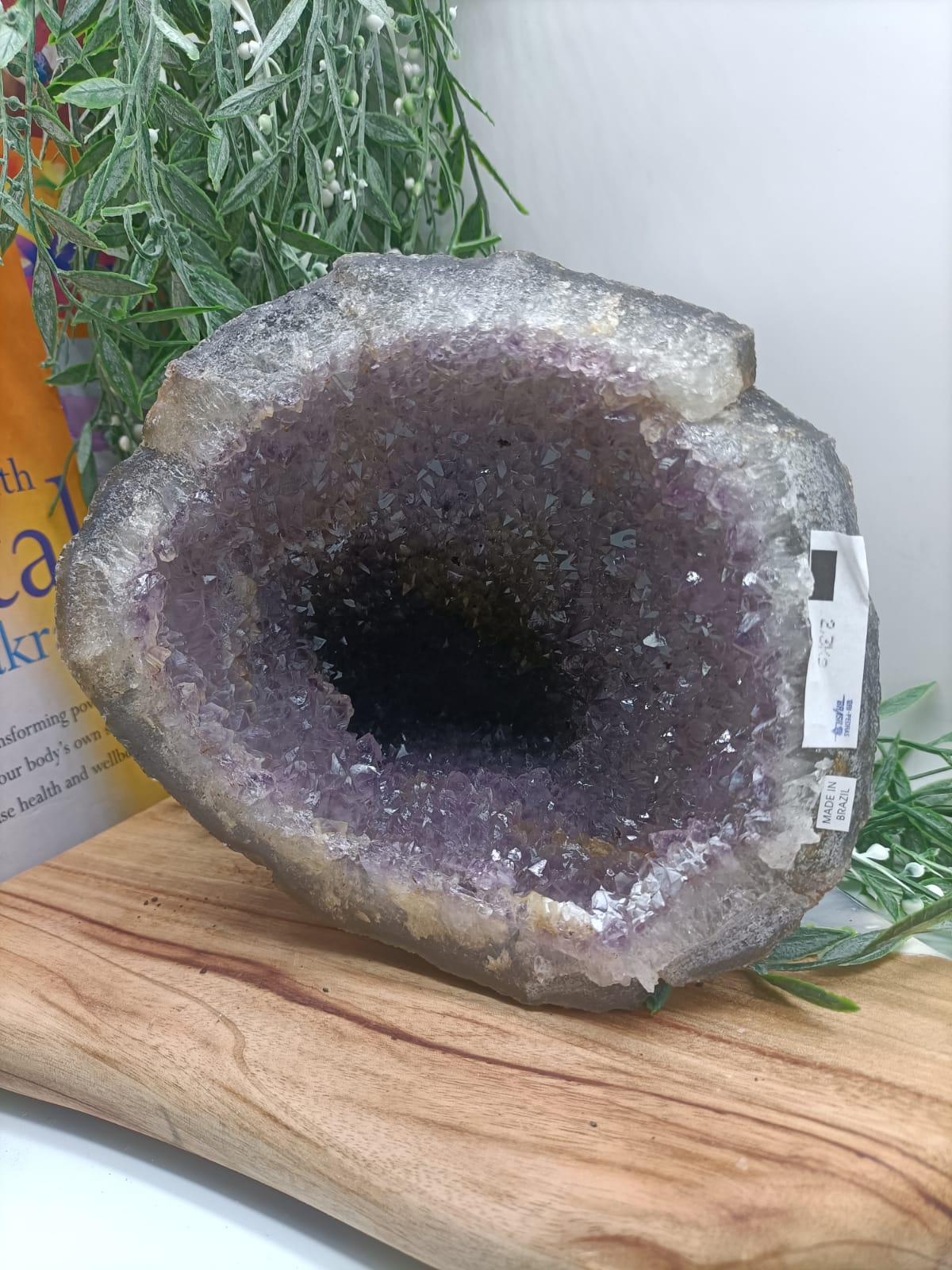 Natural Amethyst Geode 2.3kg Crystal Wellness