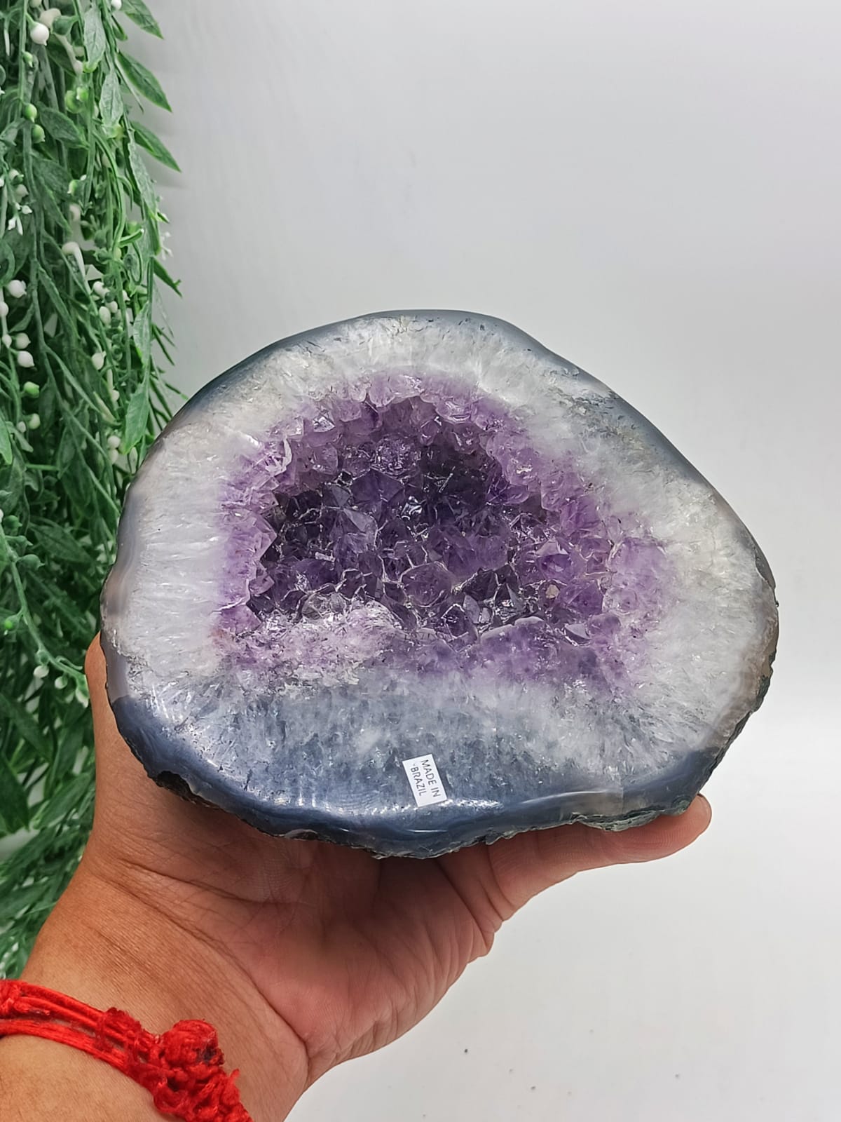 Amethyst Cluster Natural Shape 1.2kg 15x14x5cm Crystal Wellness
