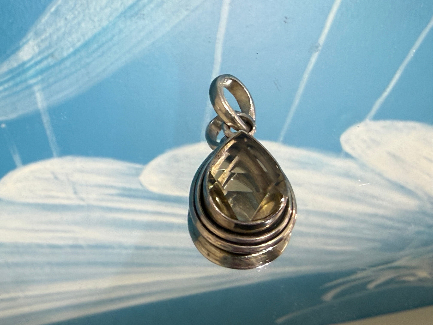 Smokey Citrine Merkaba Pendant — Grounded Light & Sacred Alignment, 29mmx20mm Crystal Wellness