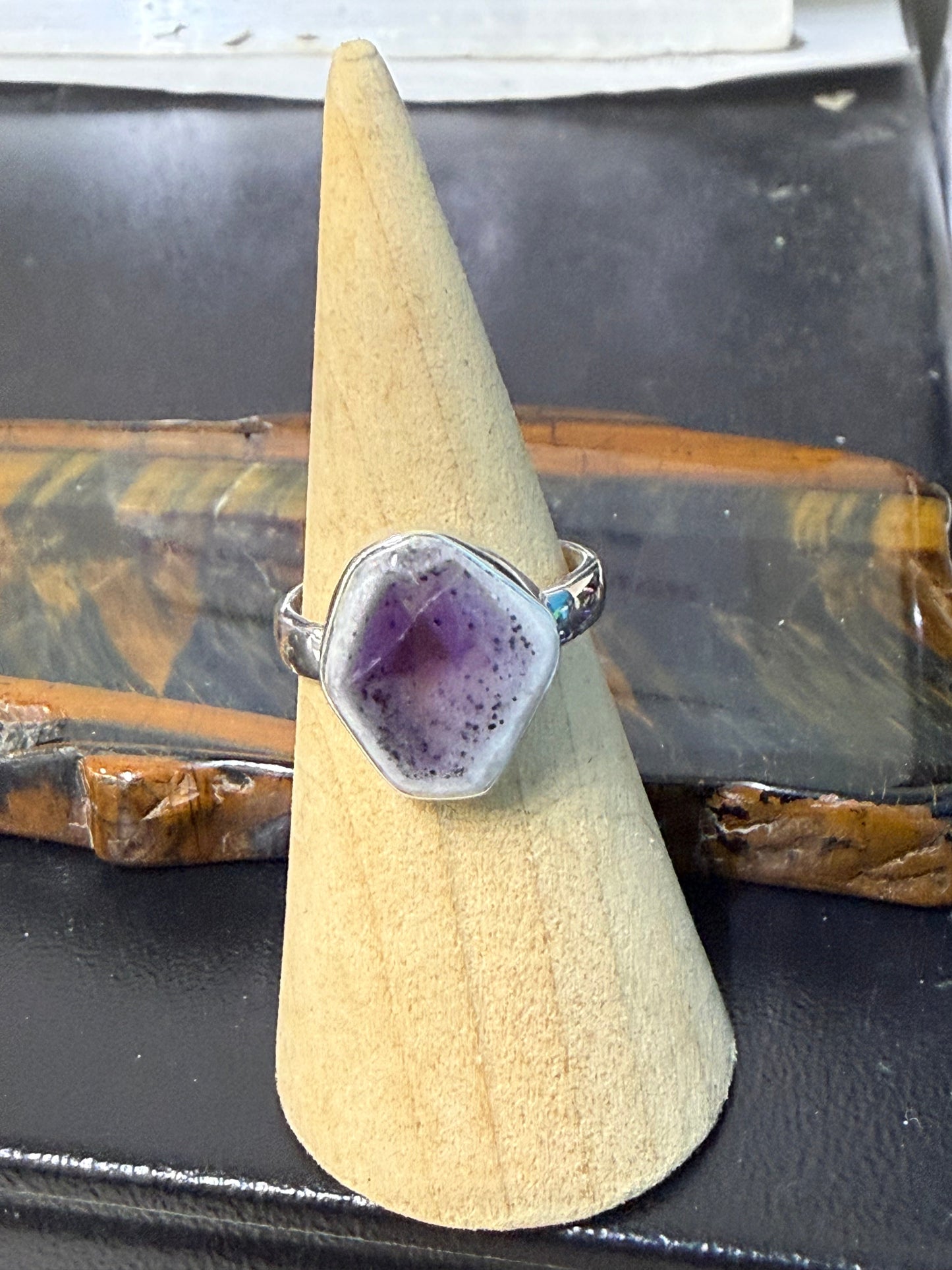 Auralite 23 Ring — The Stone of Spiritual Awakening, size 8 Crystal Wellness