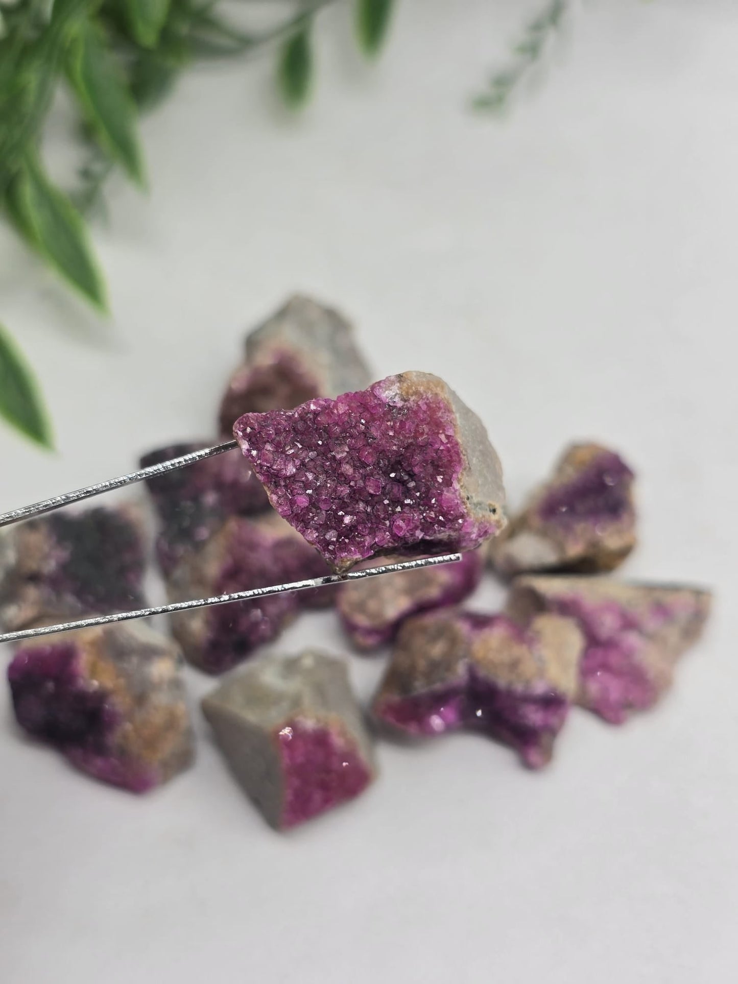 Cobalt Calcite Crystal Wellness