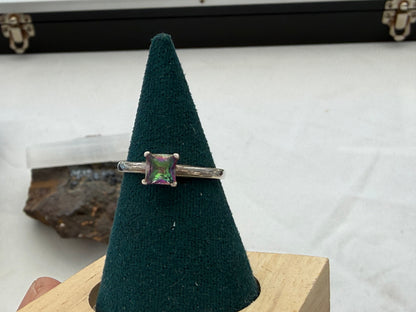 🌈 Mystic Topaz Ring — Transformation & Inner Light, size 7.5 Crystal Wellness