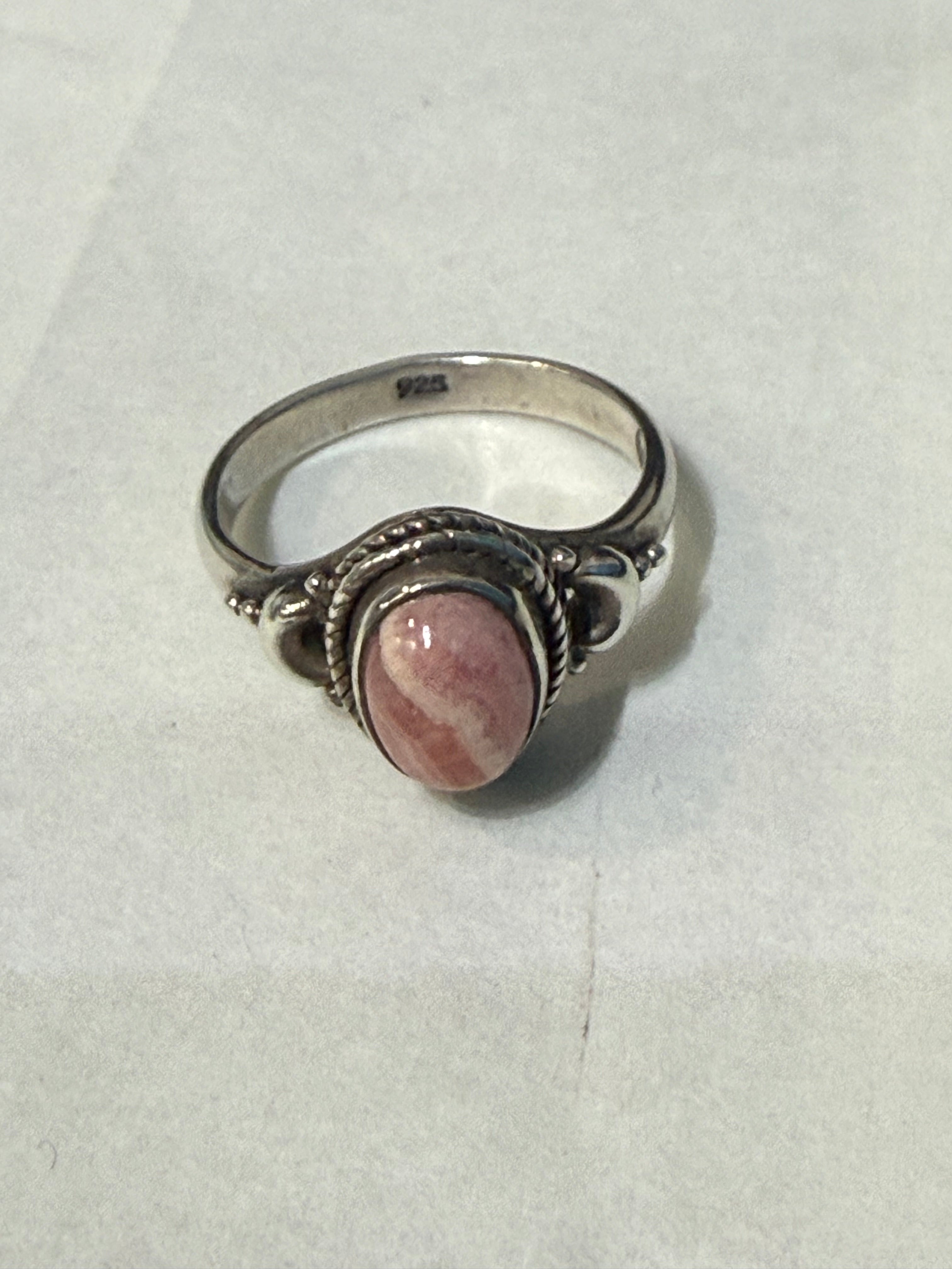 Rhodochrosite Ring – Size 6
Love, Compassion & the Courage to Shine Crystal Wellness