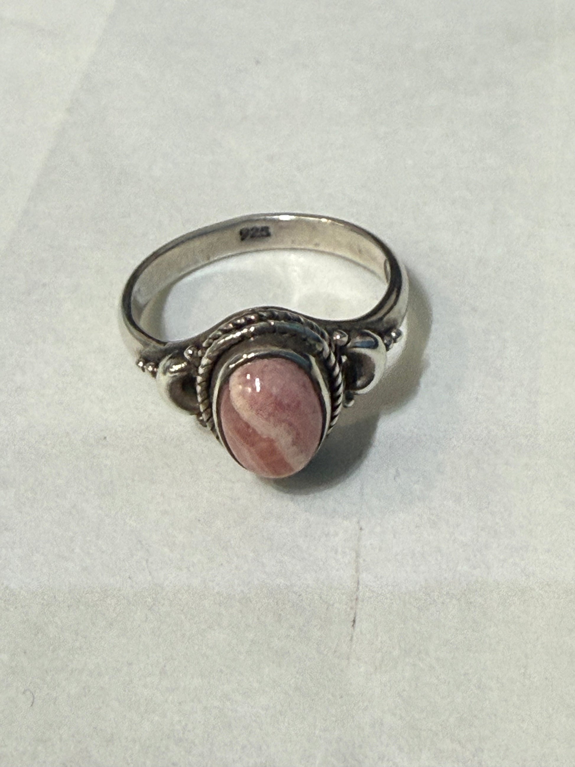 Rhodochrosite Ring – Size 6
Love, Compassion & the Courage to Shine Crystal Wellness