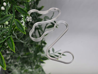 Snake Chain Necklace in 925 Sterling Silver Crystal Wellness