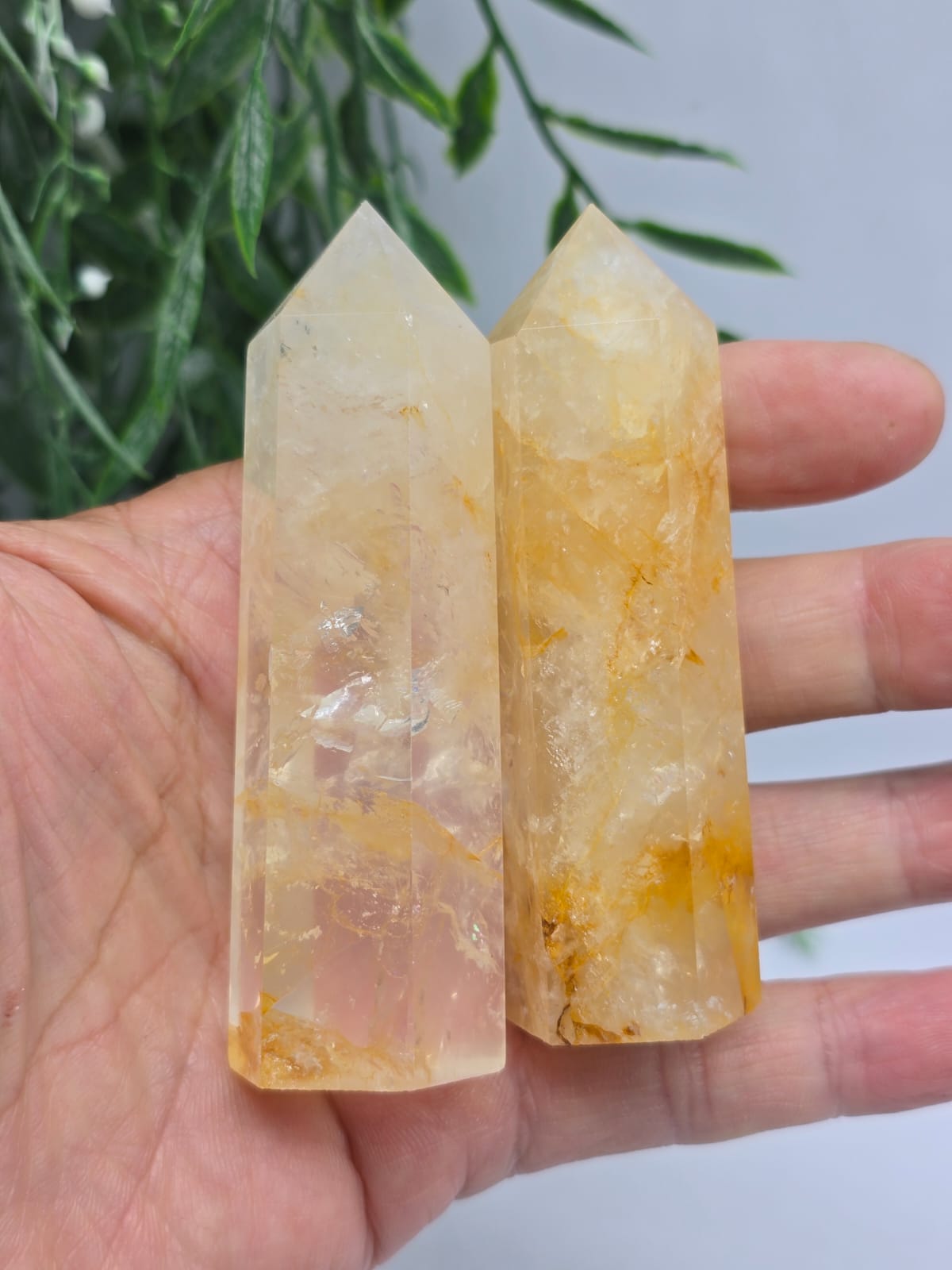 Golden Healer Quartz Point Crystal Wellness