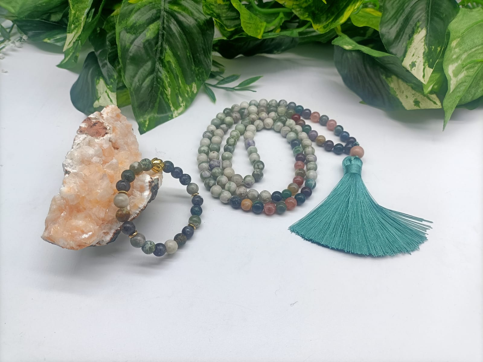 Mala Beads for Manifestation Crystal Wellness