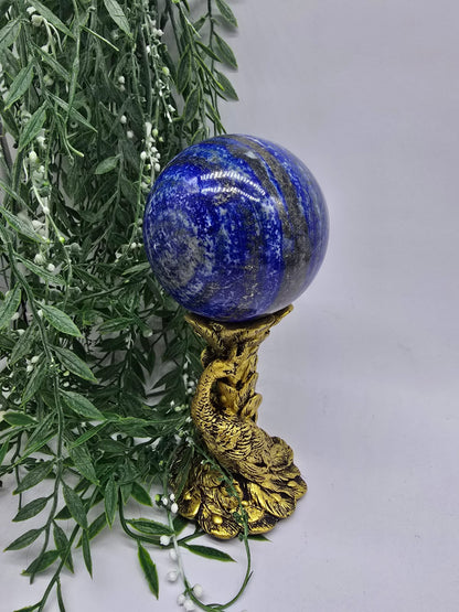 Lapis Lazuli Sphere 1.24kg 8.5x8.5cm Crystal Wellness