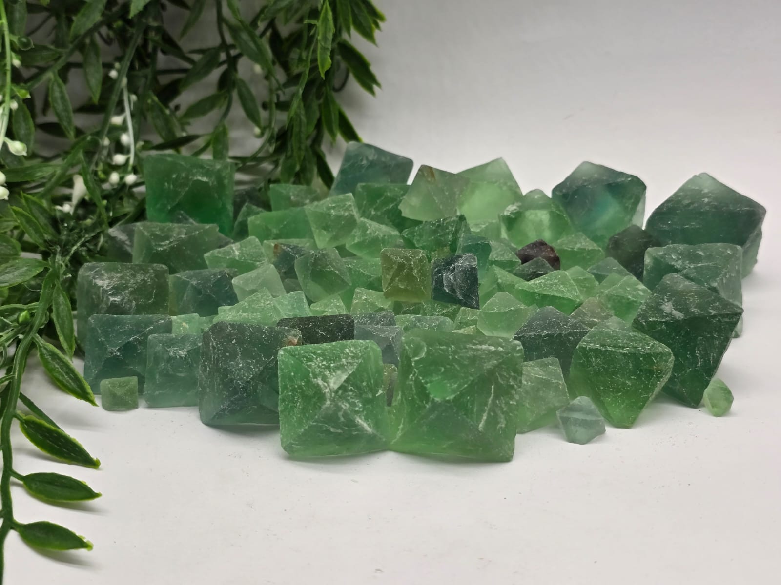 Fluorite Octahedron Crystal Wellness