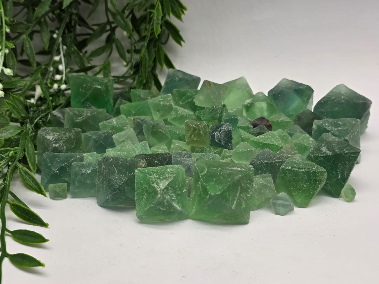 Fluorite Octahedron Crystal Wellness