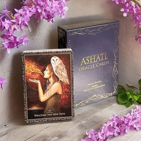 Ashati Oracle Cards Crystal Wellness