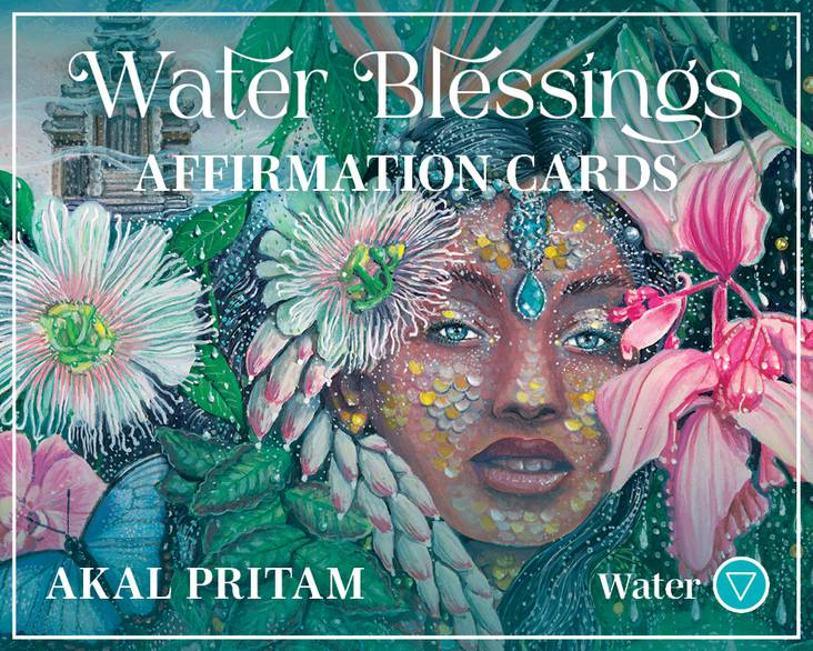 Water Blessings: Affirmation Cards Crystal Wellness