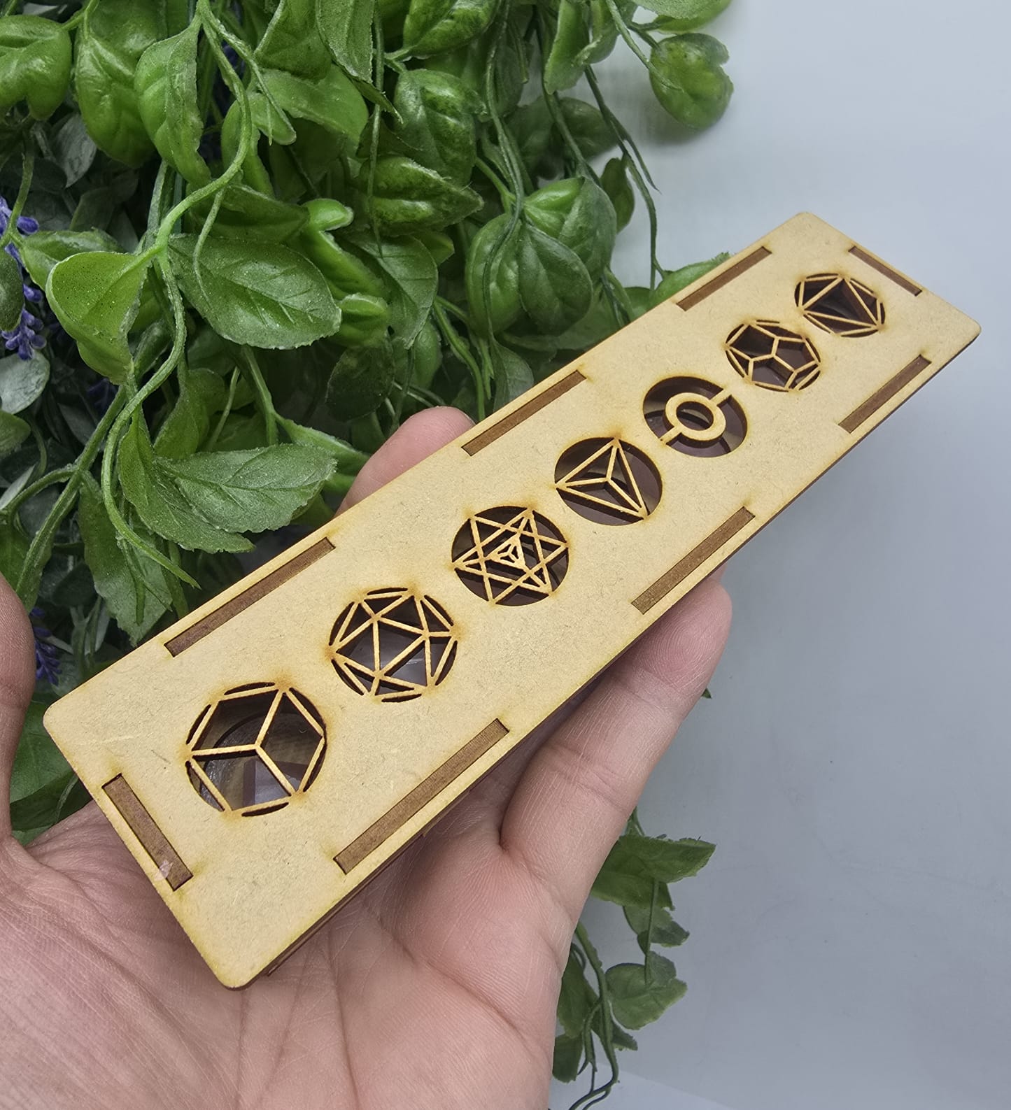 7pcs Rose Quartz Platonic Solids Set Crystal Wellness