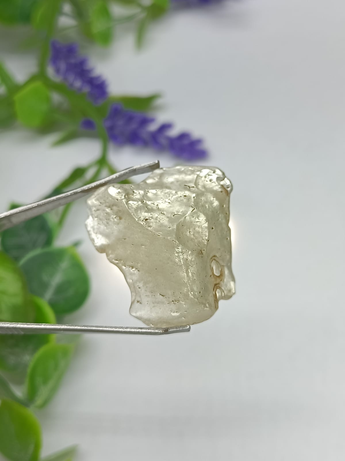 Authentic Libyan Desert Glass Q1 9.22 Grams Crystal Wellness