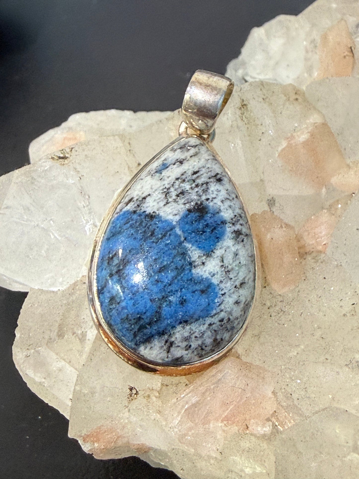 K2 Stone Pendant – Cosmic Wisdom & Inner Alignment,29mmx21mm Crystal Wellness