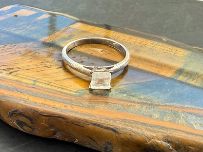 Moonstone Ring — The Stone of Intuition & Divine Feminine Energy, size 8 Crystal Wellness