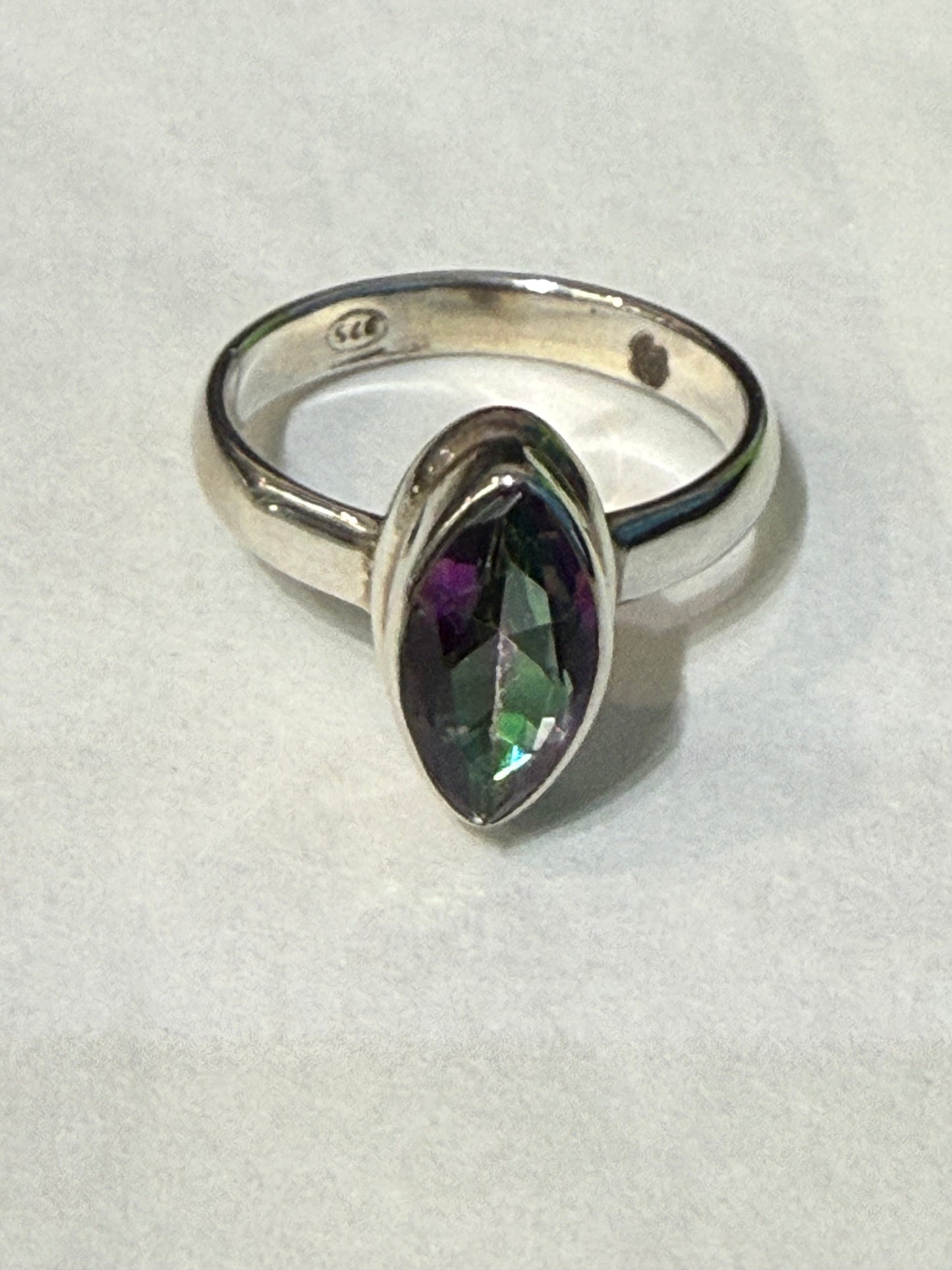 Mystic Topaz Ring – Radiance of Transformation Crystal Wellness