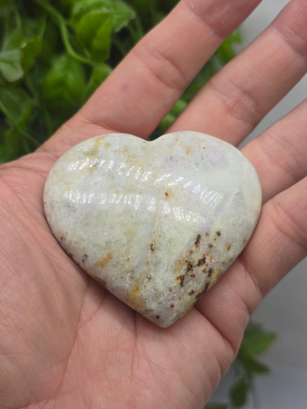 Hackmanite Heart Shape Crystal Wellness