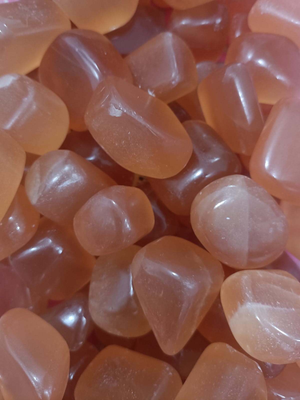 Honey Calcite Tumbled Stone Crystal Wellness