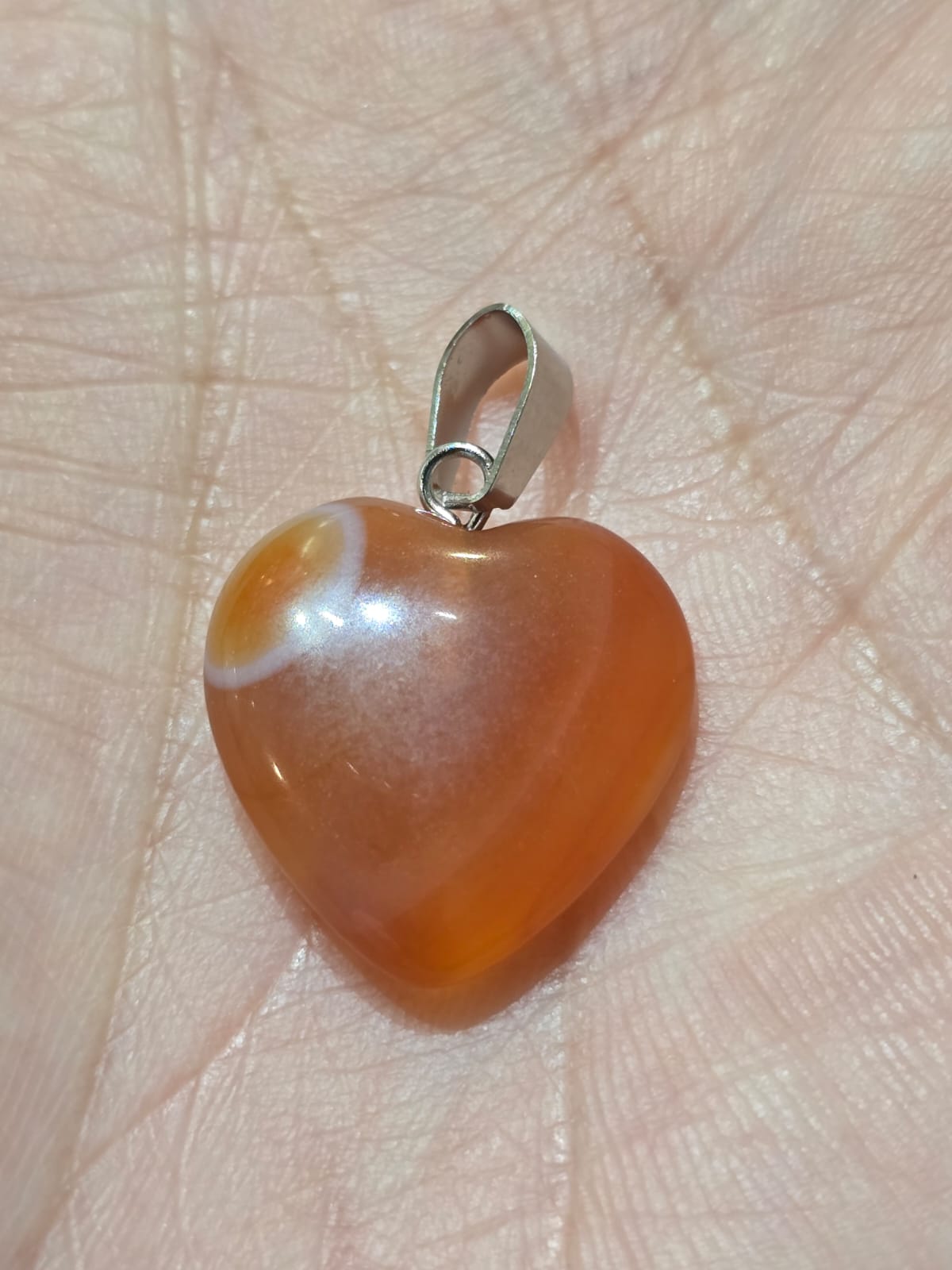 Cute Little Heart Pendant Crystal Wellness