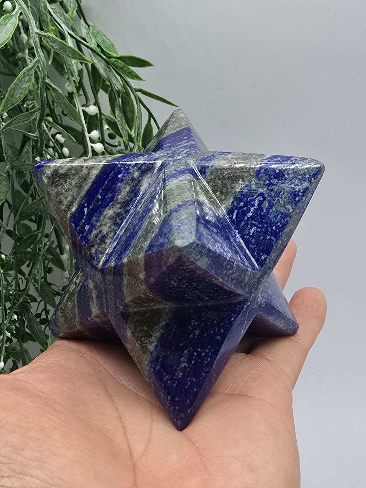 AAA Lapis Lazuli Merkaba Crystal Wellness