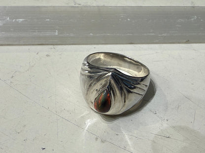 Australian Opal Men’s Ring, size 10.5– Fire of the Earth Crystal Wellness