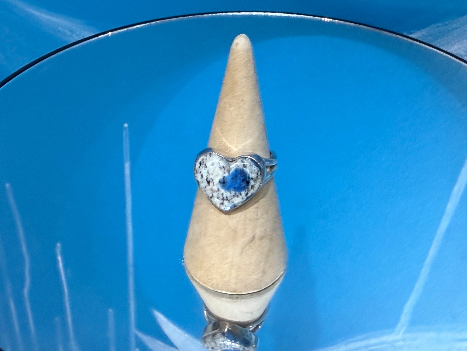 K2 Jasper Ring, size 9 – Intuition, Clarity & Higher Consciousness Crystal Wellness