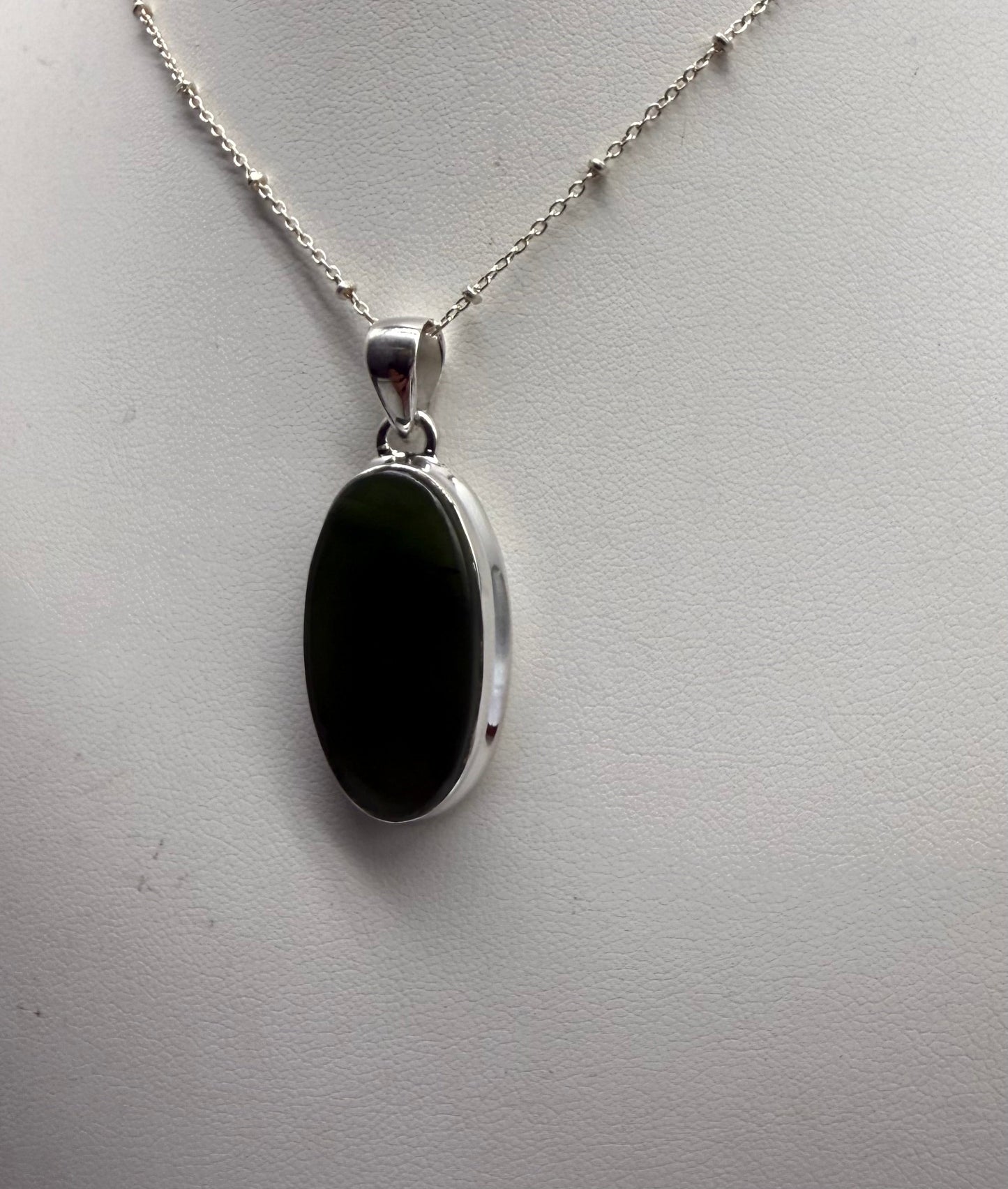 Nephrite Jade Pyramid 406g Crystal Wellness