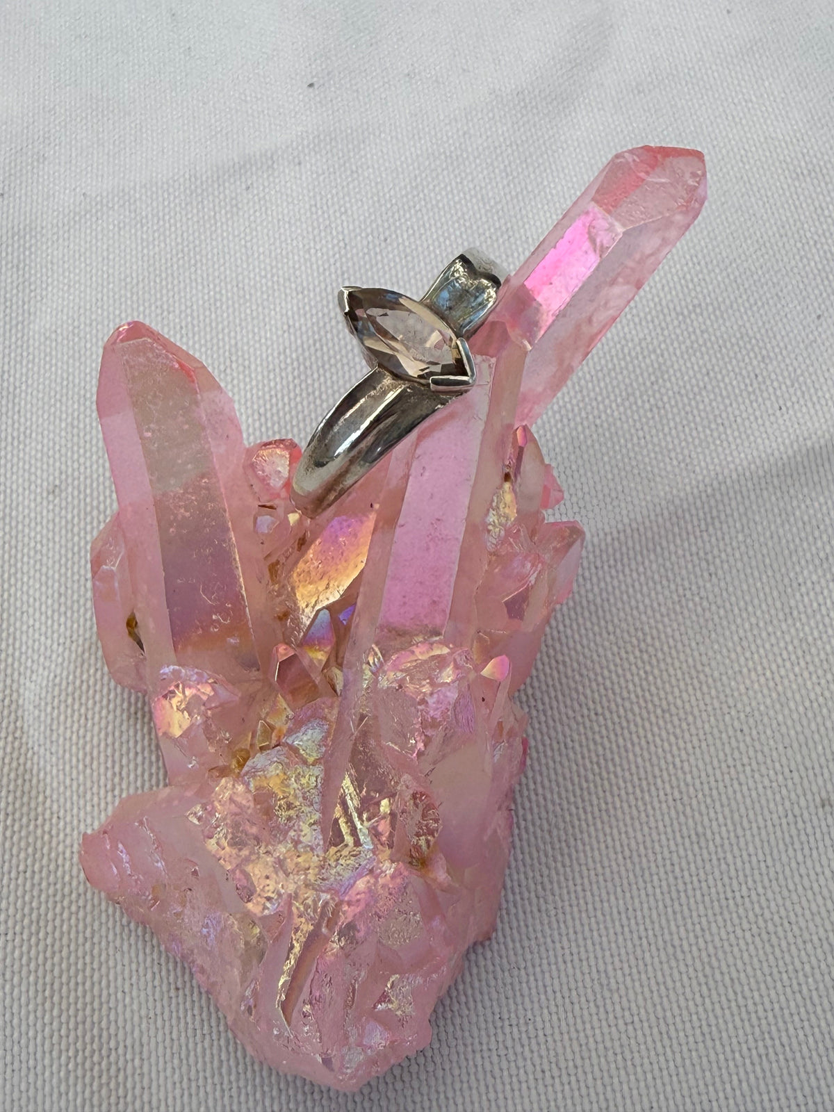 Smoky Quartz Ring, size 9

Grounding • Protection • Inner Calm Crystal Wellness