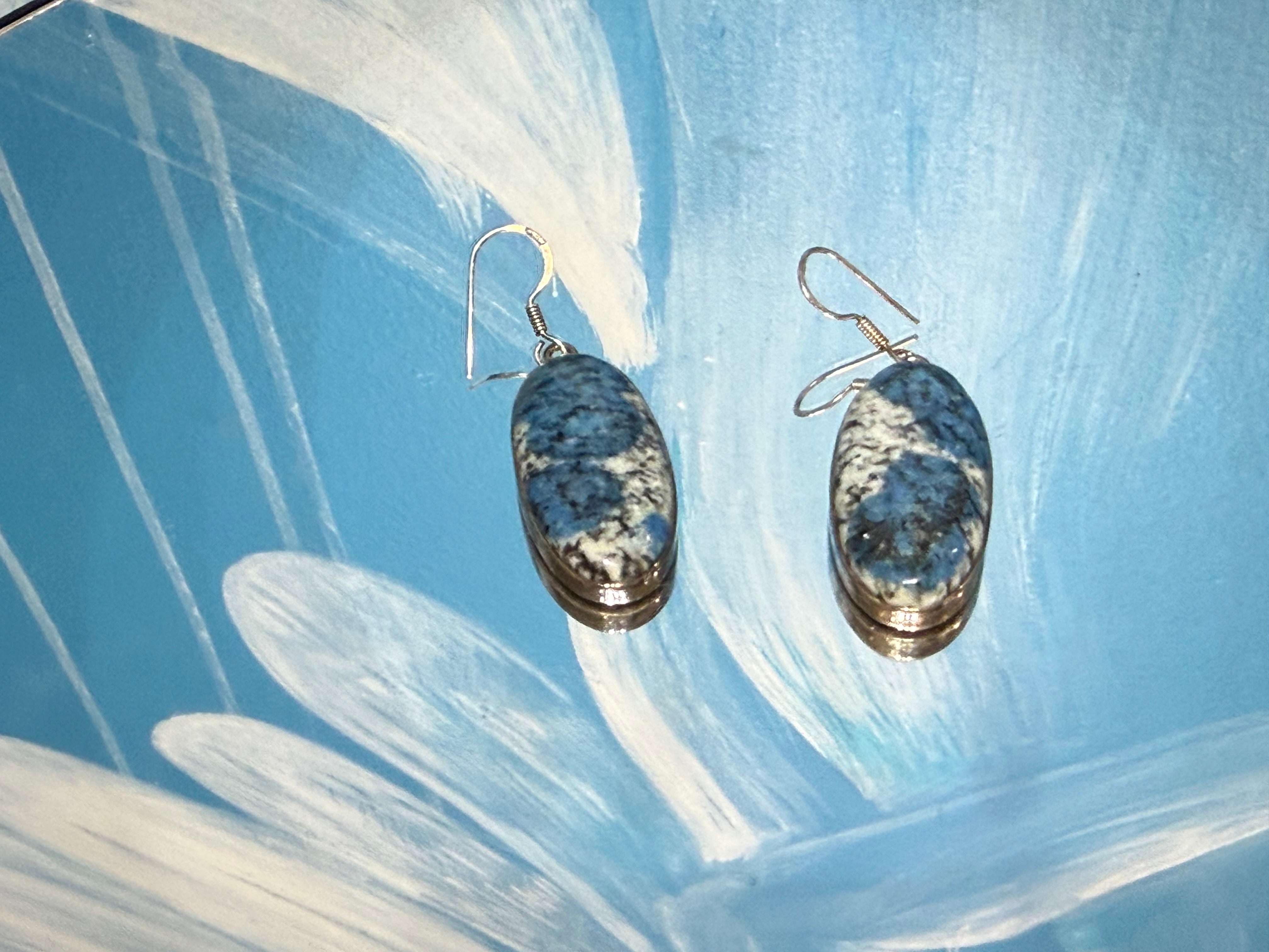 K2 Earrings – Intuition, Clarity & Spiritual Balance, 31mmx16mm Crystal Wellness