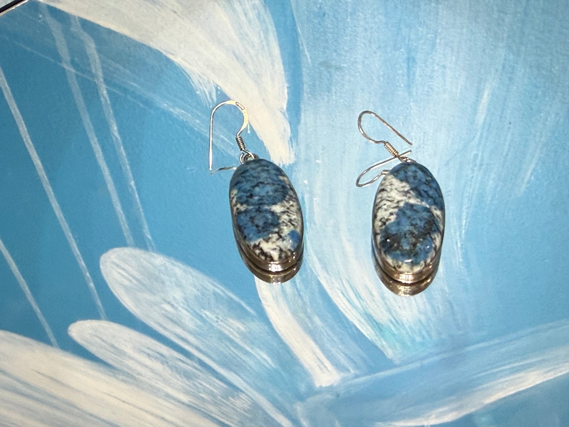 K2 Earrings – Intuition, Clarity & Spiritual Balance, 31mmx16mm Crystal Wellness