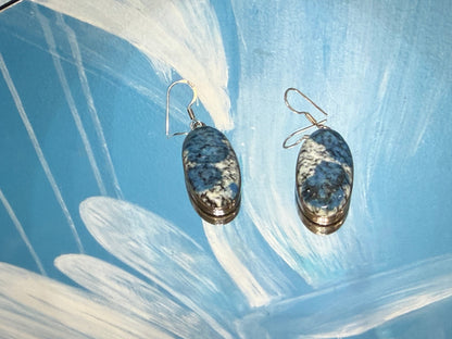 K2 Earrings – Intuition, Clarity & Spiritual Balance, 31mmx16mm Crystal Wellness