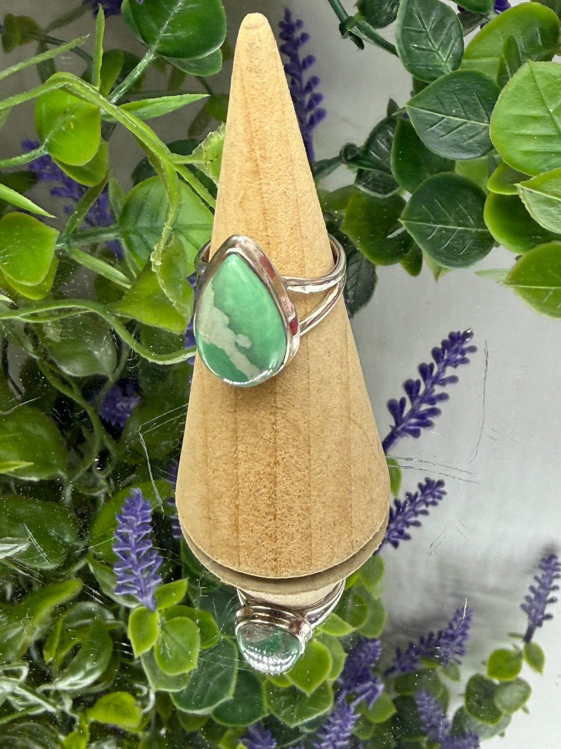 💚 Variscite Ring — The Stone of Inner Peace, size 6 Crystal Wellness