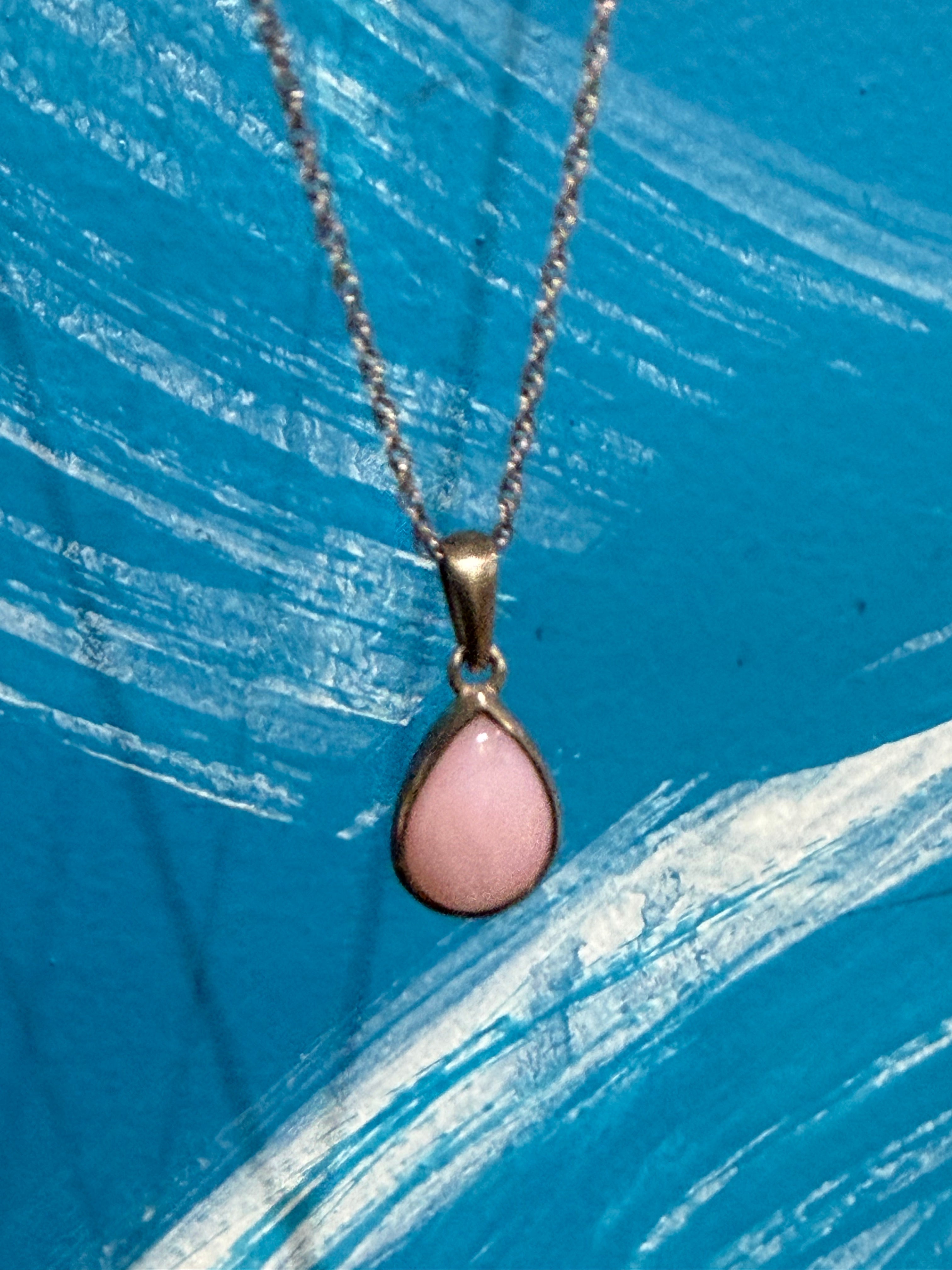 Pink Peruvian Opal – Stone of Gentle Heart Healing, 13mmx8mm Crystal Wellness