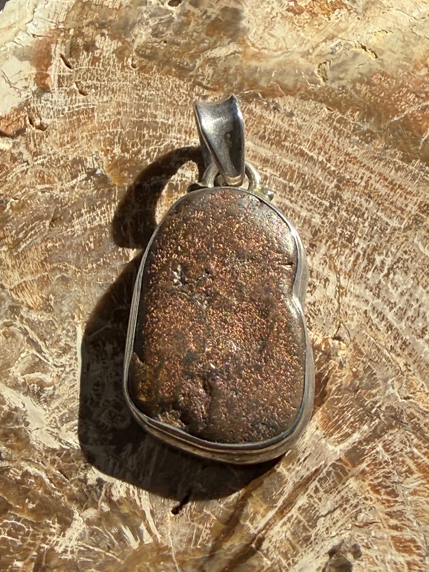 Copper Pendant – Conduit of Energy & Vitality, 27mmx18mm Crystal Wellness