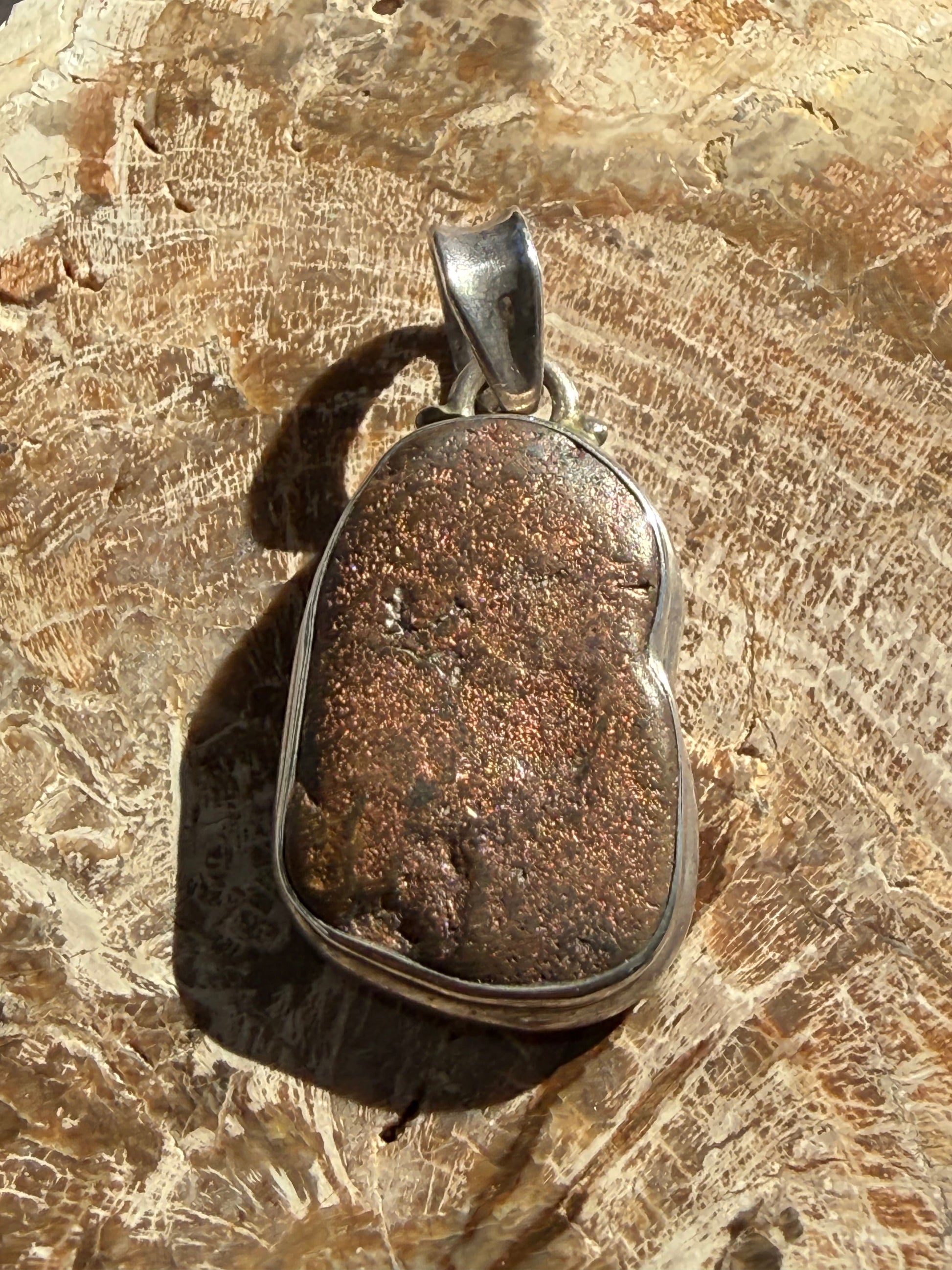 Copper Pendant – Conduit of Energy & Vitality, 27mmx18mm Crystal Wellness