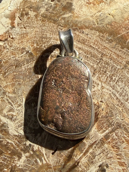 Copper Pendant – Conduit of Energy & Vitality, 27mmx18mm Crystal Wellness