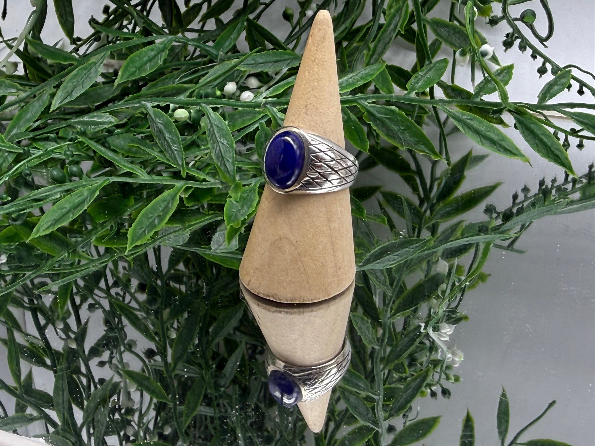 💙 Lapis Lazuli 925 Sterling Silver Ring – Size 10 | Stone of Wisdom, Inner Truth & Spiritual Insight Crystal Wellness