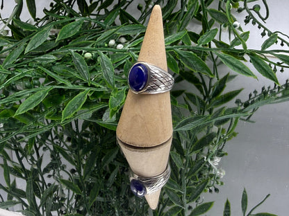 💙 Lapis Lazuli 925 Sterling Silver Ring – Size 10 | Stone of Wisdom, Inner Truth & Spiritual Insight Crystal Wellness