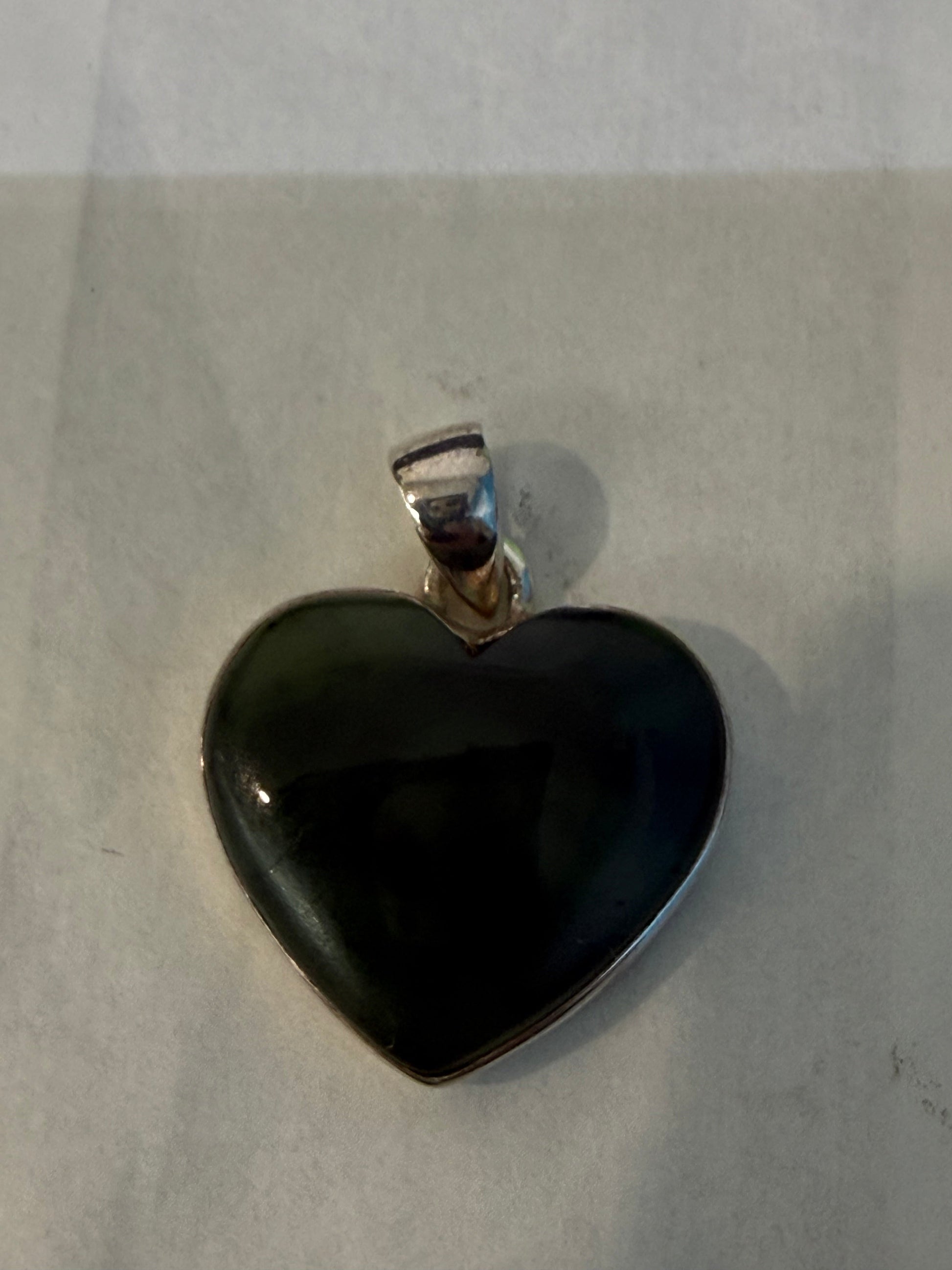 Nephrite Jade Pendant — Stone of Serenity & Prosperity, 25mmx25mm Crystal Wellness