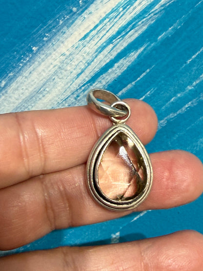 Smokey Citrine Merkaba Pendant — Grounded Light & Sacred Alignment, 29mmx20mm Crystal Wellness