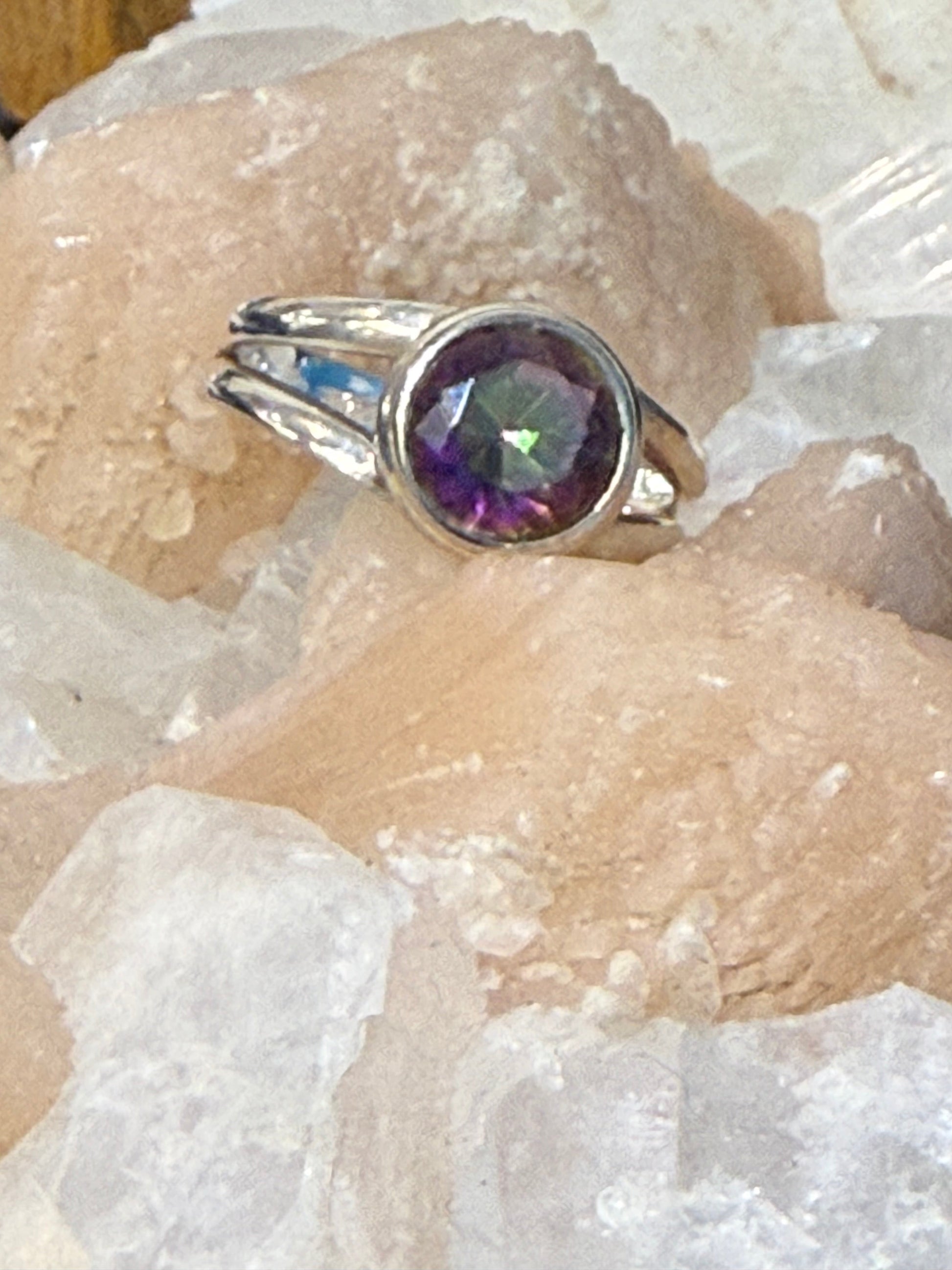 Mystic Topaz Ring, Size 7

Radiant Transformation • Joyful Energy • Infinite Possibilities Crystal Wellness