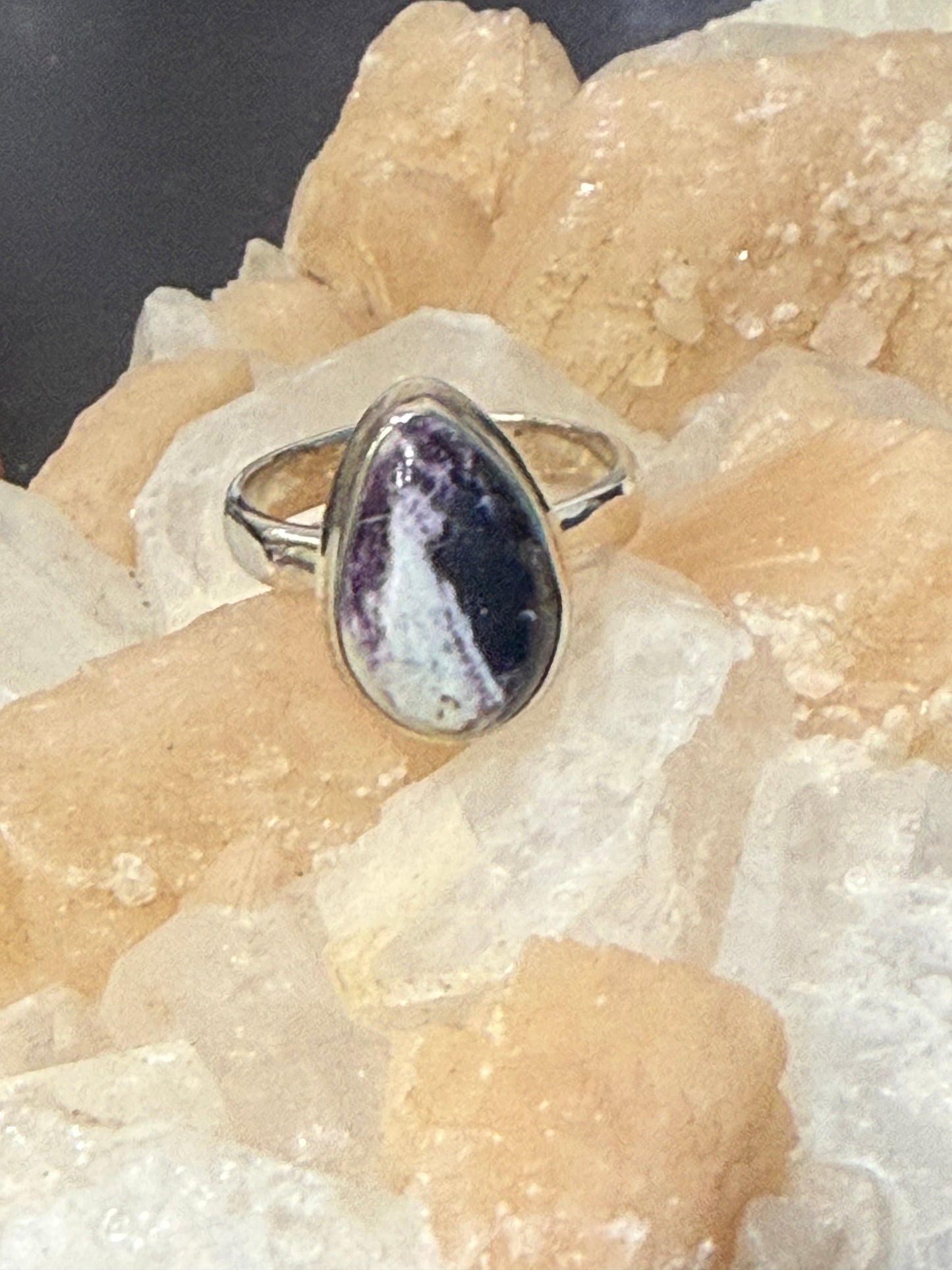 Kammererite Ring – Stone of Spiritual Insight & Heart Wisdom Crystal Wellness