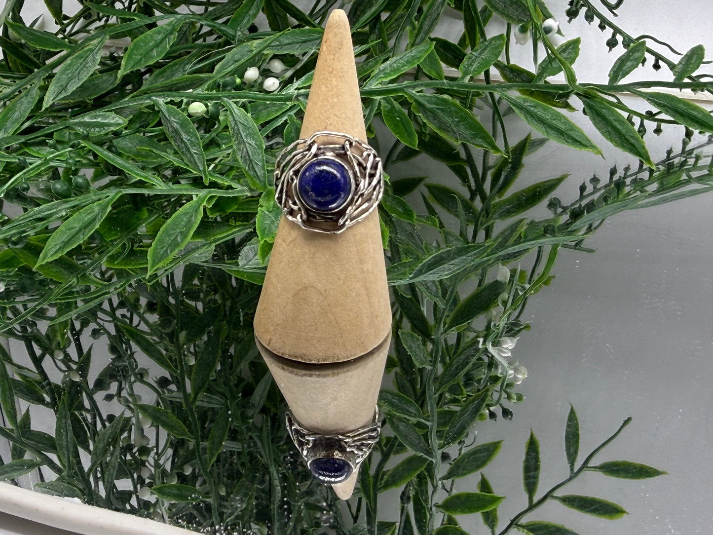 Lapis Lazuli Ring, Size 8.5

A Symbol of Wisdom, Truth & Inner Strength Crystal Wellness