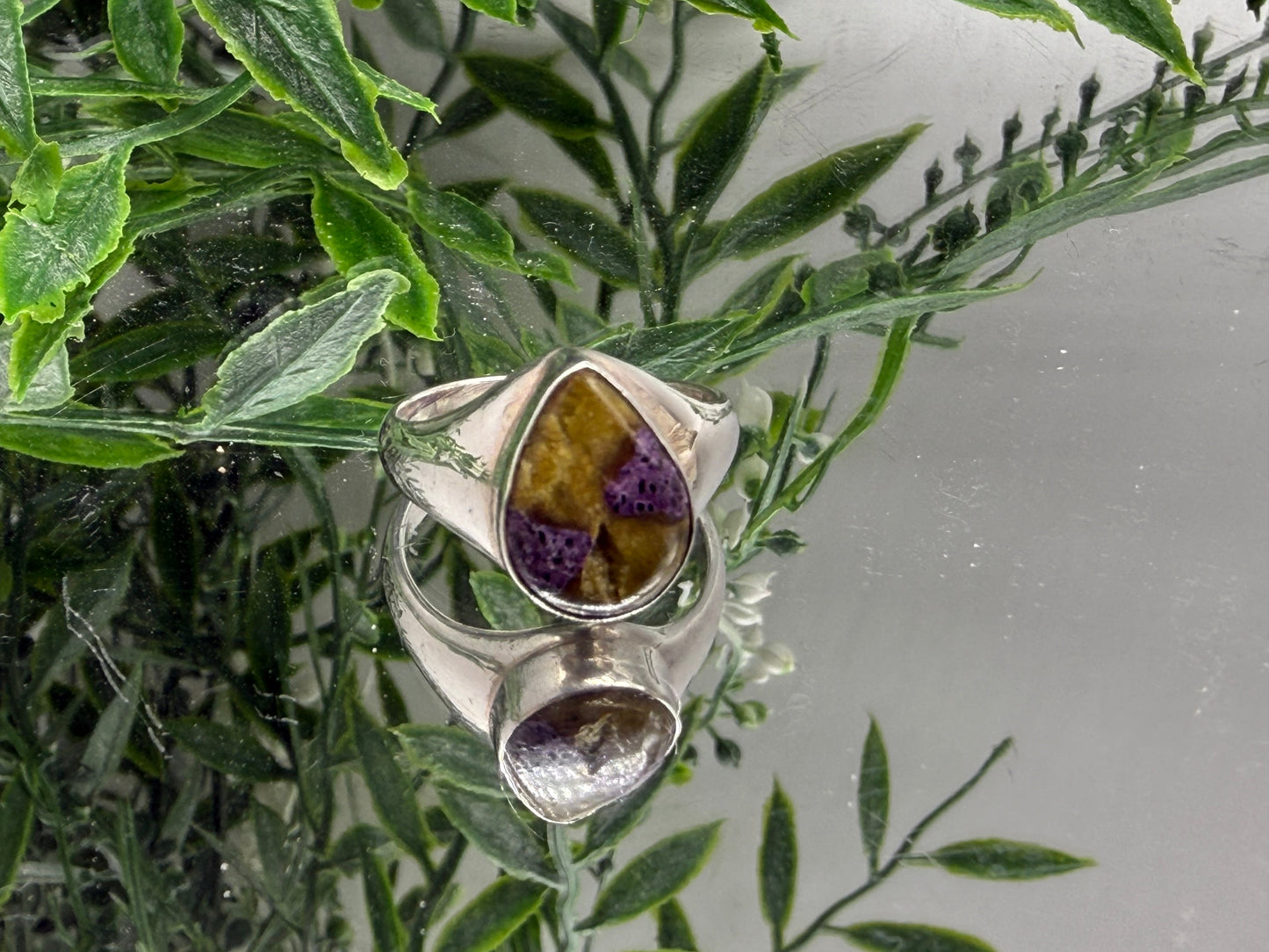 Atlantisite Serenity Ring, size 9 Crystal Wellness