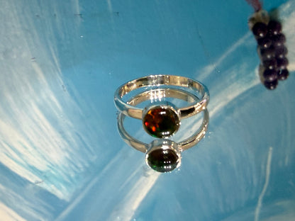 CHALAMA BLACK OPAL RING
“Stone of Mystery, Intuition & Transformation”, size 6 Crystal Wellness